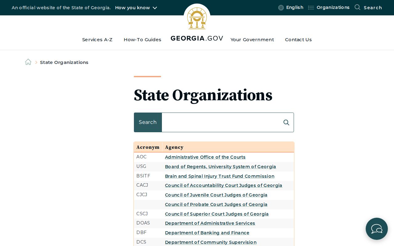 Chatham County people directories Georgia state organization listing